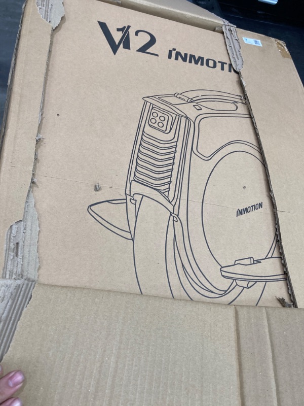 Photo 1 of Inmotion Electric Unicycle for Adults 16 Inch Self-Balancing One Wheel EUC, Portable Monowheel for Urban Commuting (V12 Pro)