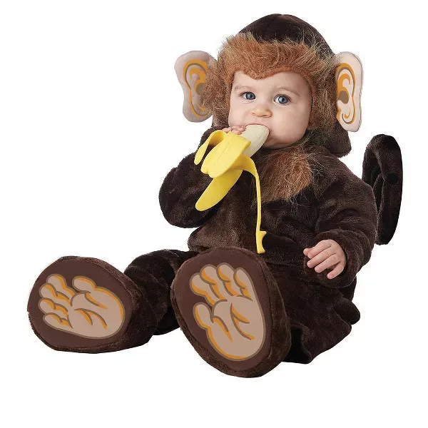 Photo 1 of California Costumes Cheeky Lil' Monkey Infant Costume