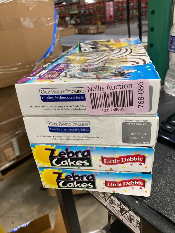 Photo 2 of Little Debbie (Zebra Cakes, 4 boxes)