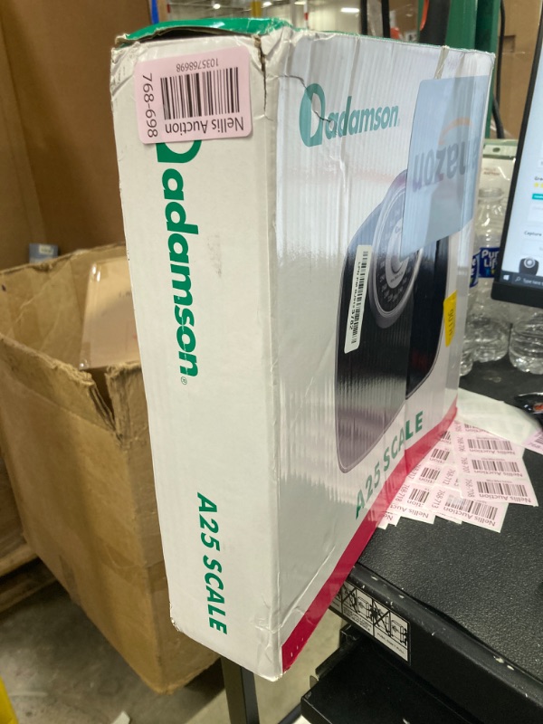 Photo 2 of Adamson A25 Scales for Body Weight - Up to 400 LB - New 2024-5.3" Dial on 12.4" x 10.2" Platform - Anti-Skid Rubber Surface - Bathroom Scale Analog - Durable with 20-Year Warranty