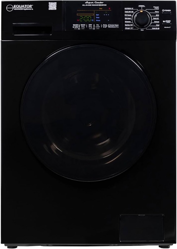 Photo 1 of Equator All-in-One Washer Dryer VENTLESS/Vented PET Cycle 1.62cf/15lbs 110V