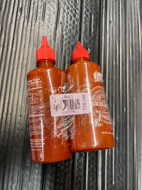 Photo 2 of 2- Lieber's Sriracha Hot Chili Sauce, Authentic And Delicious, Non-GMO, No MSG, Gluten-free, Cholesterol-free, and Vegan, NET WT. 1 lb (454g)