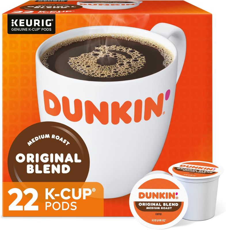 Photo 1 of Dunkin' Original Blend Medium Roast Coffee, 88 Keurig K-Cup Pods