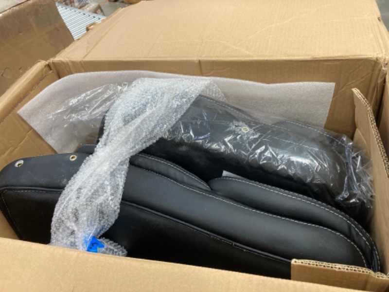 Photo 1 of COLAMY 400lbs Big and Tall PU Leather Office Chair Model.6756