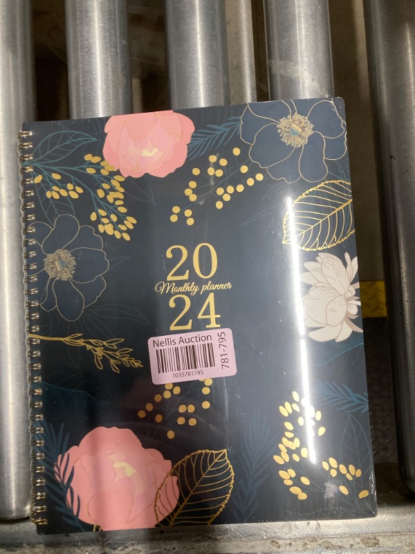 Photo 2 of 2024-2025 Monthly Planner - 18 Monthly Planner/Calendar 2024-2025, Jul 2024 - Dec 2025, 9‘’ x 11'', Monthly Tabs, Double-Sided Pockets, Twin-Wire Biding, Holidays, Notes Pages, Julian Dates