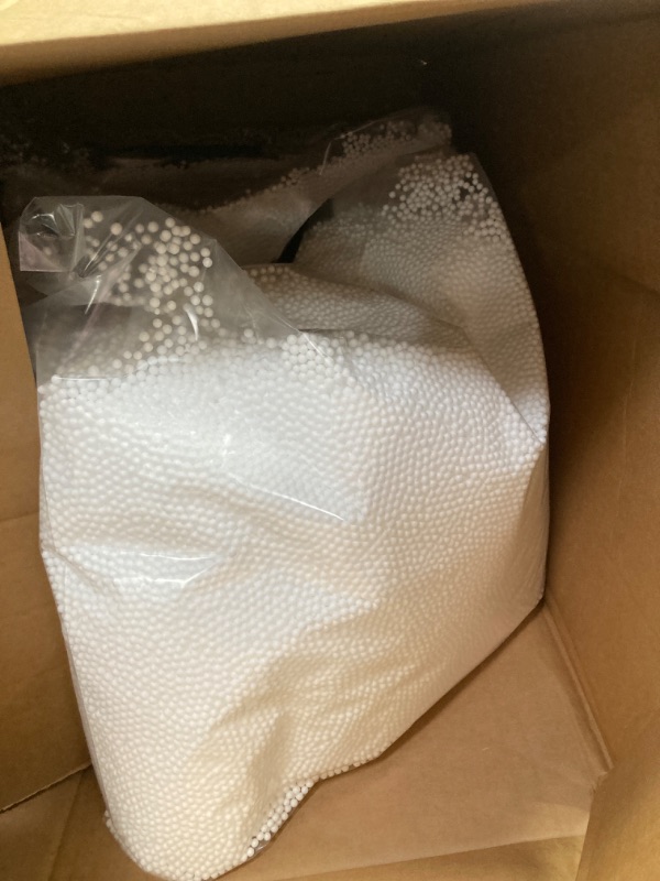 Photo 2 of Big Joe Bean Refill, Polystyrene Beans for Bean Bags or Crafts, 200 Liters, White