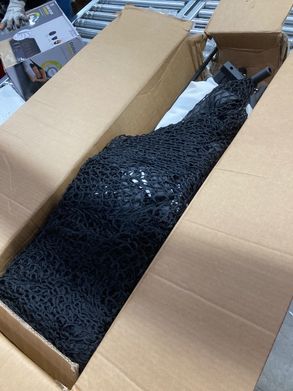 Photo 1 of GoSports Range Cage 10 ft x 8 ft Golf Practice Hitting Net with Impact Screen - Driving Range or Simulator Screen