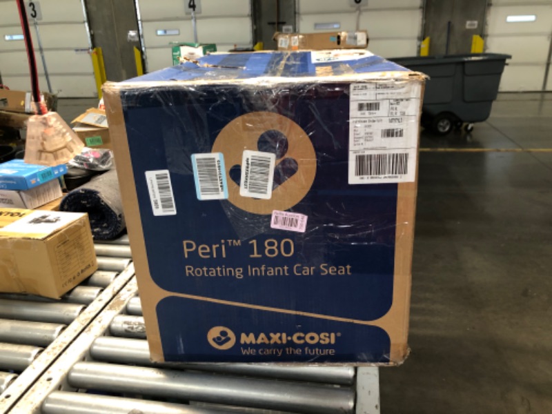 Photo 2 of ***USED - LIKELY MISSING PARTS - UNABLE TO VERIFY FUNCTIONALITY***
Maxi-Cosi Peri™ 180 Rotating Infant Car Seat, Baby Car Seat Rotating Carseat, Swivel Car Seat, Desert Wonder