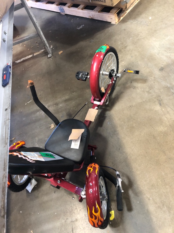 Photo 2 of 
Mobo Triton Pedal Go Kart Trike. Kids 3-Wheel Bike. Youth Cruiser Tricycle
Color:Red