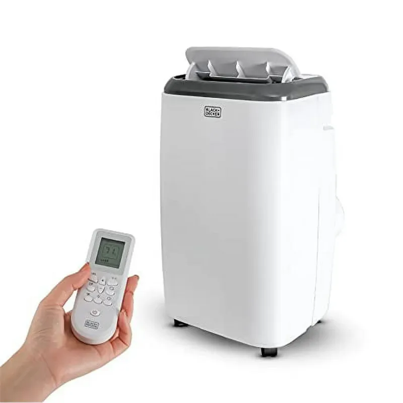 Photo 1 of *STOCK PHOTO JUST FOR REFERENCE** BLACK+DECKER BPP10HWTB Portable Air Conditioner with Heat and Remote Control, 10,000 BTU SACC/CEC (14,000 BTU ASHRAE), Cools Up to 450 Square Feet, White
