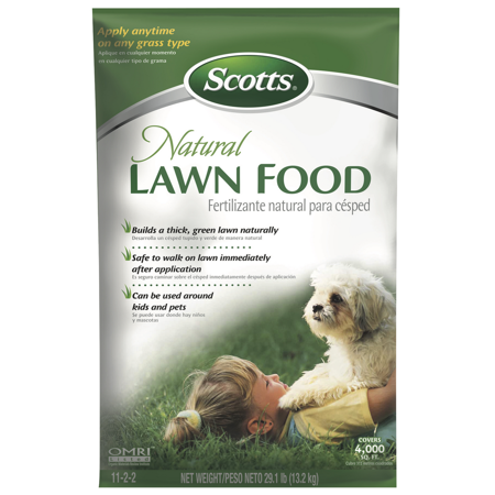 Photo 1 of *BAG TAPED** Scotts Natural All-Purpose Lawn Fertilizer for All Grasses 4000 Sq Ft
