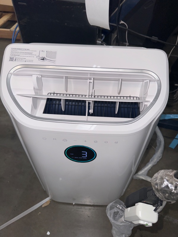 Photo 3 of *POWERS ON** Dreo Portable Air Conditioners, 12,000 BTU AC Unit for Bedroom with Drainage-free Cooling, 46dB Quiet, APP/Voice/Remote, 24h Timer with Fan & Dehumidifier, Smart Air Conditioner for Room Indoors
