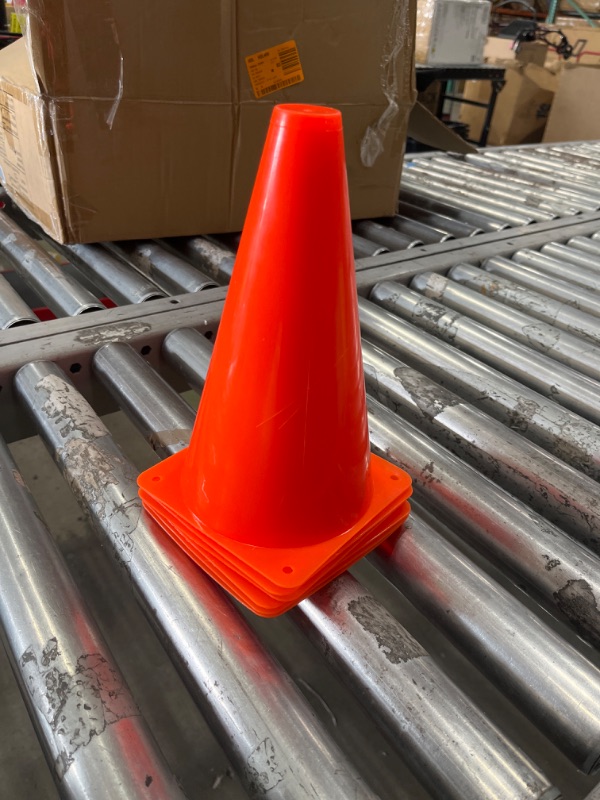 Photo 1 of  6 traffic cones 