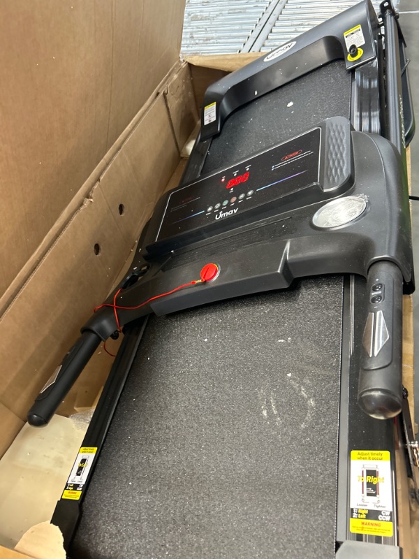 Photo 1 of *****STOCK PHOTO REFERENCE ONLY ,UNKNOWN IF MISSING PARTS **** treadmill model number U50 BLACK