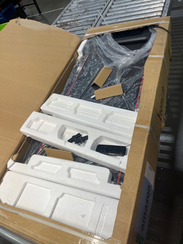 Photo 1 of 3 in 1 Walking Pad Treadmill with Handle Bar & Incline, 300 lb Capacity, 2.5HP Under Desk Treadmill, Portable Foldable Treadmills for Home