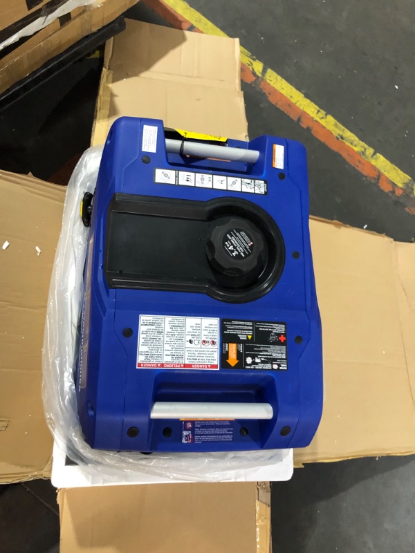 Photo 10 of ***USED - LEAKING OIL - UNABLE TO TEST - PARTS LIKELY MISSING - SEE PICTURES***
Westinghouse Outdoor Power Equipment 5000 Peak Watt Super Quiet Portable Inverter Generator, Remote Electric Start with Auto Choke, RV Ready 30A Outlet, Gas Powered, CO Sensor