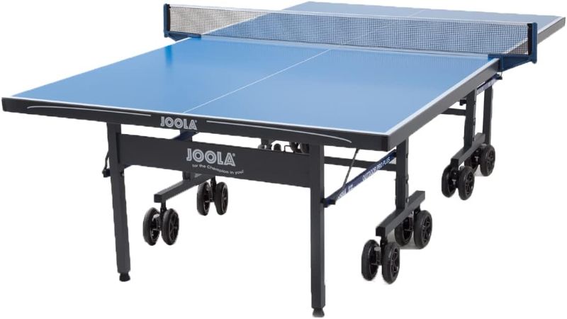 Photo 1 of (READ FULL POST) JOOLA NOVA - Outdoor Table Tennis Table with Waterproof Net Set - Quick Assembly - All Weather Aluminum Composite Outdoor Ping Pong Table - Tournament Quality - Indoor & Outdoor Compatible
