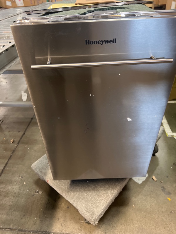 Photo 1 of ***Parts Only***18 in. Honeywell Dishwasher with 8 Place settings 6 Washing Programs with Stainless Steel Tub and UL/Energy Star
