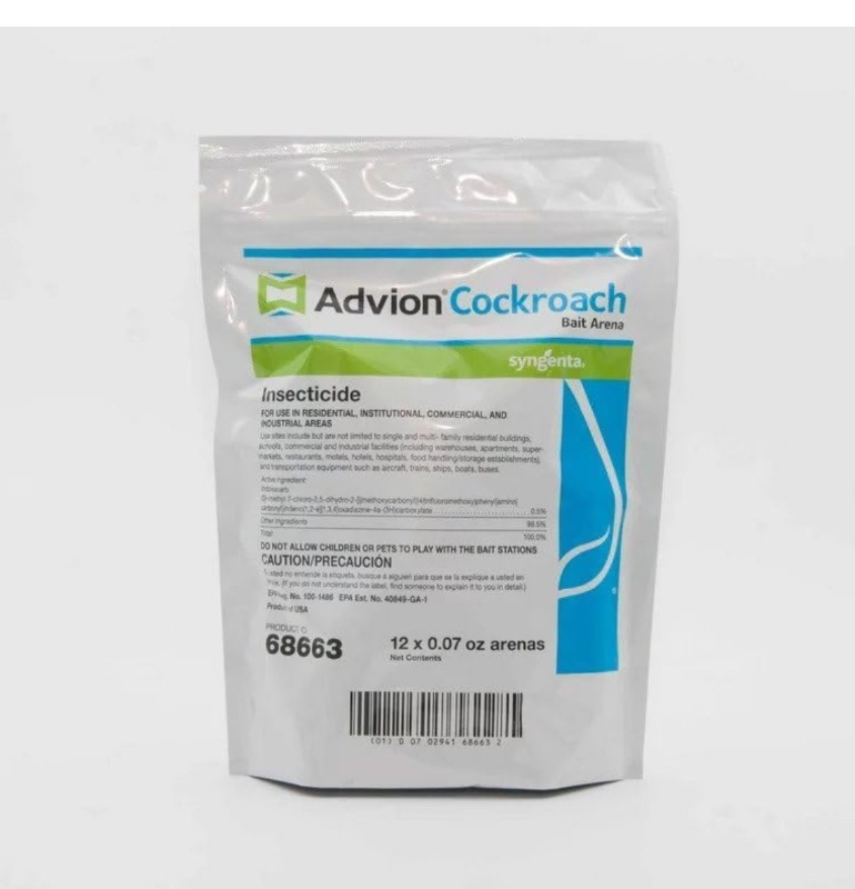 Photo 1 of (Case of 10) Syngenta Advion - Advion Cockroach Bait Station, 12 count