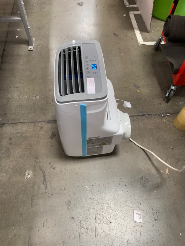 Photo 4 of ***USED - UNTESTED - SEE COMMENTS***
BLACK+DECKER 10,000 BTU Portable Air Conditioner up to 450 Sq.Ft. with Remote Control,White White 1 Count (Pack of 1)