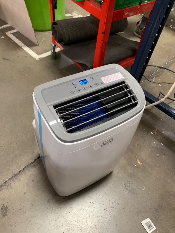 Photo 6 of ***USED - UNTESTED - SEE COMMENTS***
BLACK+DECKER 10,000 BTU Portable Air Conditioner up to 450 Sq.Ft. with Remote Control,White White 1 Count (Pack of 1)