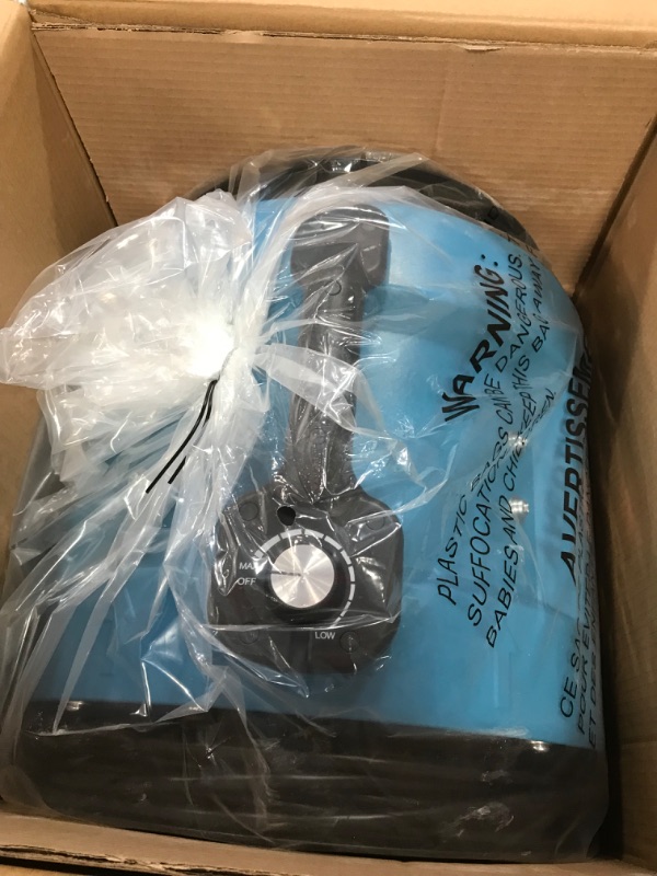 Photo 1 of 12 in. Variable Speed Industrial Confined Space Fan