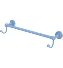 Photo 1 of Allied Brass WP-41-24-HK-FTB Waverly Place Collection 24 Inch Towel Bar with Integrated Hooks,