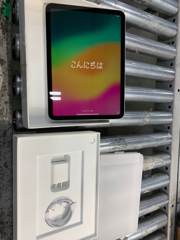 Photo 2 of Apple iPad (10th Generation): with A14 Bionic chip, 10.9-inch Liquid Retina Display, 64GB, Wi-Fi 6, 12MP front/12MP Back Camera, Touch ID, All-Day Battery Life – Silver WiFi 64GB Silver