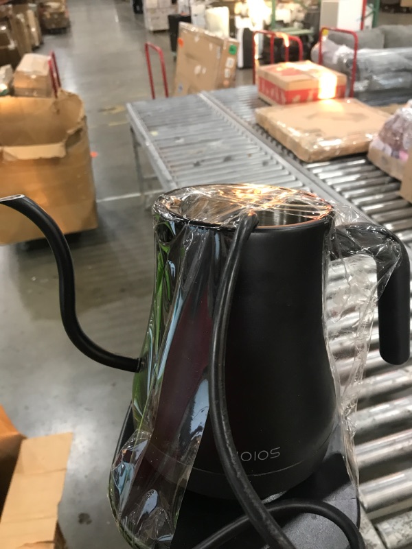 Photo 2 of **No Lid**
Gooseneck Electric Kettle with Temperature Control, 27oz/0.8L Fast Heat Electric Kettle for Pour Over Coffee/Tea, Auto Shut Off & Boil-Dry Protection, 4hrs Keep Warm, Stainless Steel Inner,Matte Black Matt Black