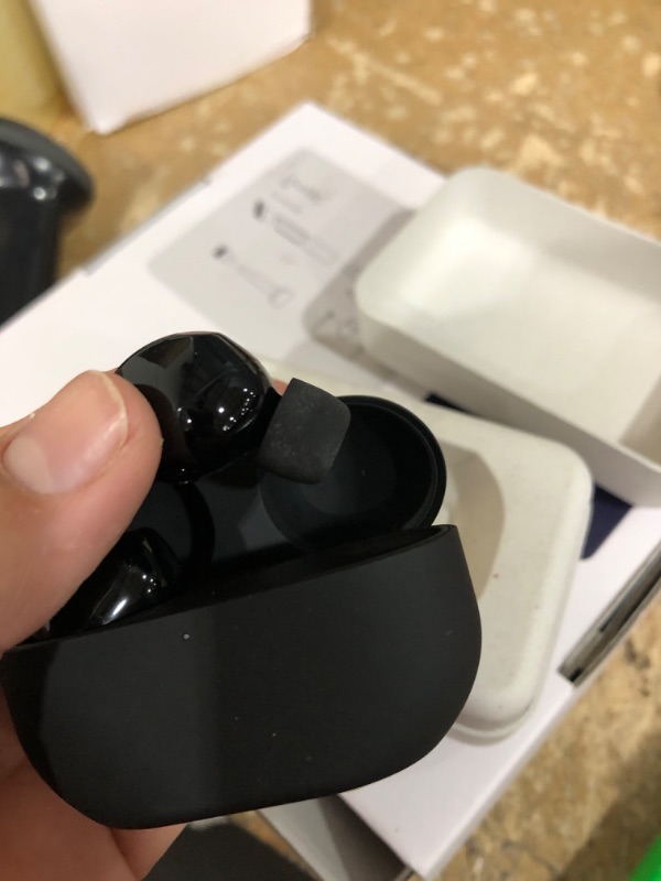 Photo 3 of **MAJOR DAMAGE LEFT EAR BUD LOSES CONNECTION**
Sony WF-1000XM5 The Best Truly Wireless Bluetooth Noise Canceling Earbuds Headphones with Alexa Built in, Black