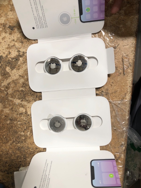 Photo 1 of Apple AirTag, 4-pack