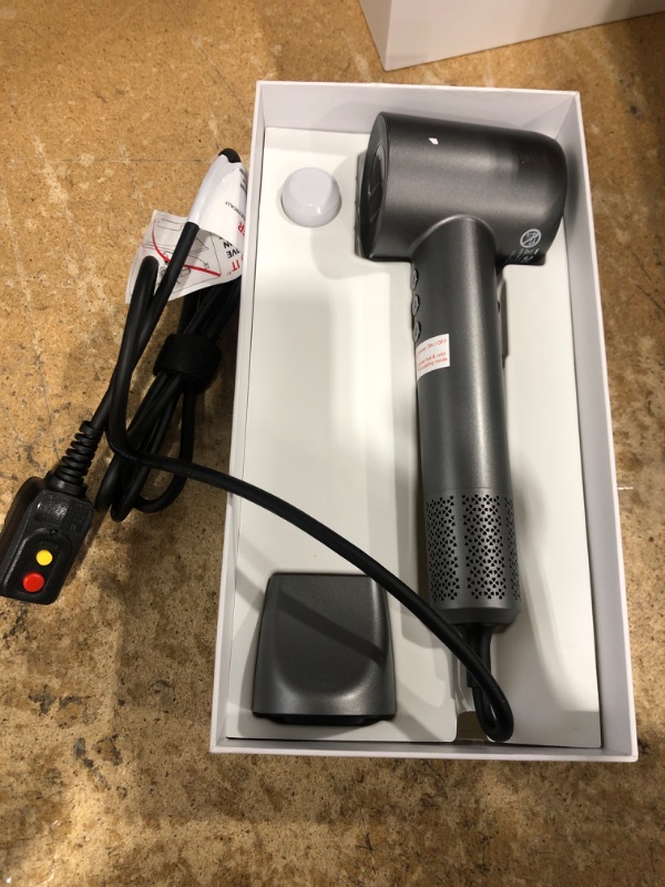 Photo 2 of ***NON-FUNCTIONAL**** Hair Dryer, 110, 000 RPM High Speed Blow Dryer for Fast Drying, Negative Ionic Hair Dryer for Hair Care, HD Display, 360° Rotating Magnetic Nozzle, Low Noise Hair Dryer for Home and Travel