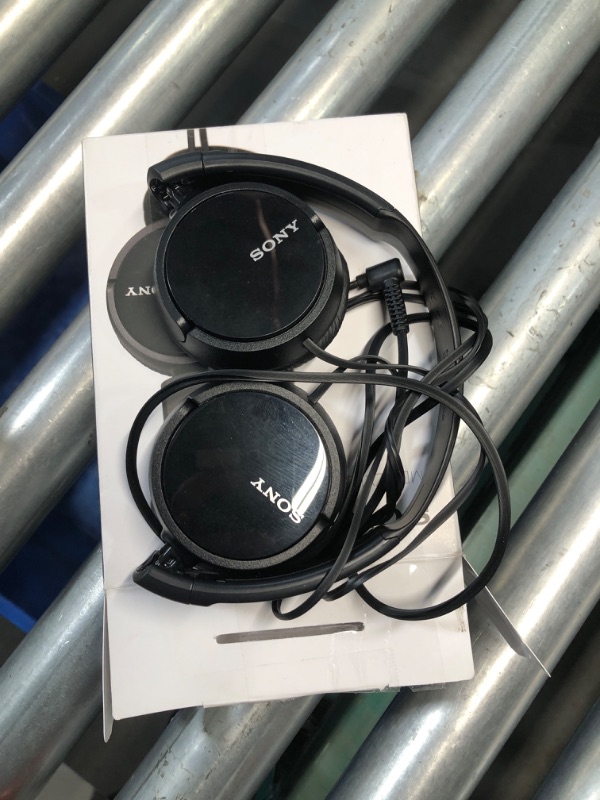 Photo 1 of (READ FULL POST) Sony - ZX Series Wired On-Ear Headphones - Black