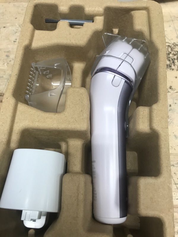 Photo 2 of (READ FULL POST) Panasonic Electric Shaver for Women, Cordless 4-Blade Shaver, Bikini Attachment, Pop-Up Trimmer, Wet Dry Operation - ES-AWL8AV (Purple)