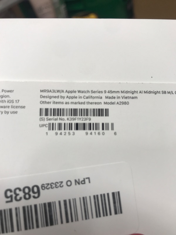 Photo 1 of Apple Watch Series 9 (GPS)