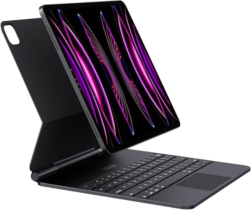 Photo 1 of APPS2Car iPad Keyboard Case with Magnetic Keyboard and Floating Arm Stand, Compatible with