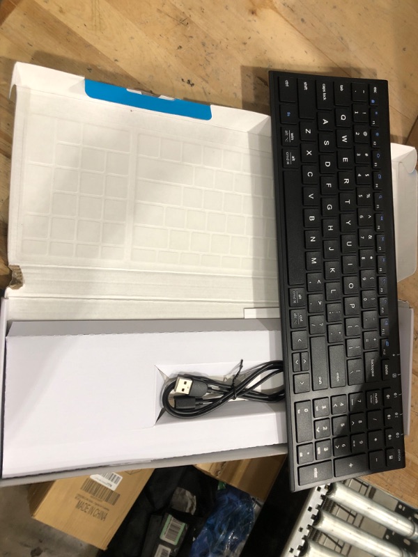 Photo 2 of [2020 Upgraded] iClever BK10 Bluetooth Keyboard