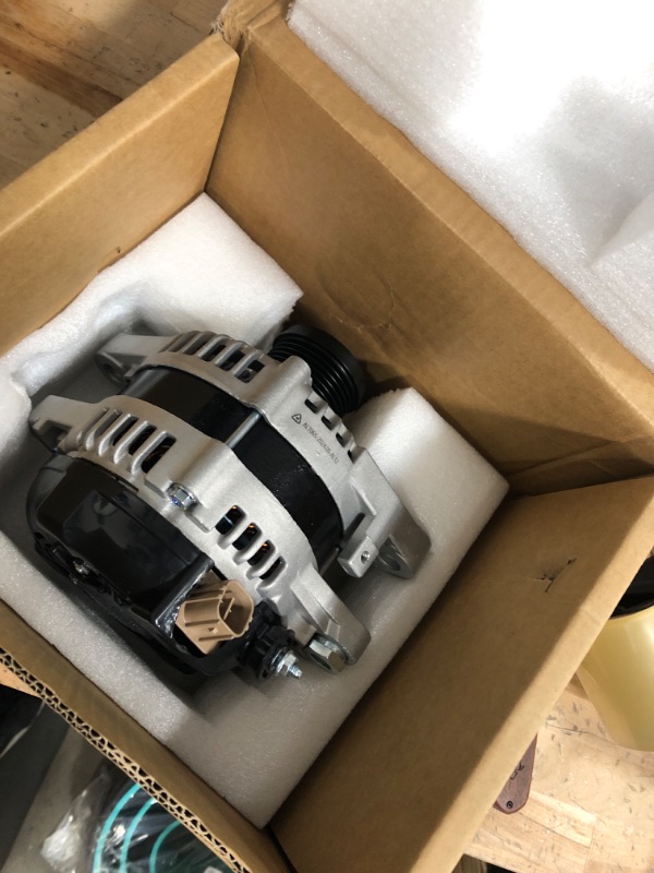 Photo 1 of Alternator 3.5 3.5L Replacement Compatible with 07-18 Lexus ES350 3.5L, 07-09 RX350, 05-18 Toyota Avalon, 08-13 Highlander, 09-16 Venza Replace 104210-2100, 27060-0P151-84