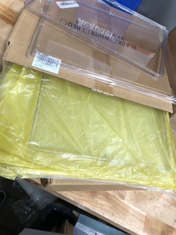 Photo 1 of ***USED - LIKELY MISSING PARTS - UNABLE TO VERIFY FUNCTIONALITY***
Acrylic Display Cases for Collectibles, Clear Display Case for Figures, 3 Tier Display Shelf Boxes Miniature Display Case, Dustproof and Stackable Action Figure Display Case (Large)