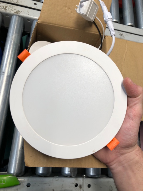 Photo 2 of (READ FULL POST) Sunco 4 Pack Retrofit LED Recessed Lighting 4 Inch, 3000K Warm White, Dimmable Can Lights, Baffle Trim, 11W=60W, 660LM, Damp Rated - ETL
