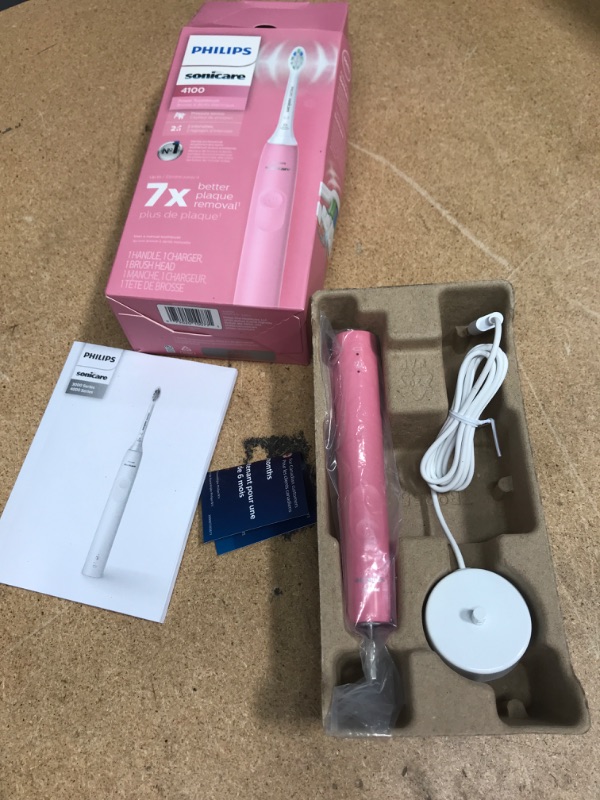 Photo 2 of *INCOMPLETE* Philips Sonicare 4100 Plaque Control Rechargeable Electric Toothbrush