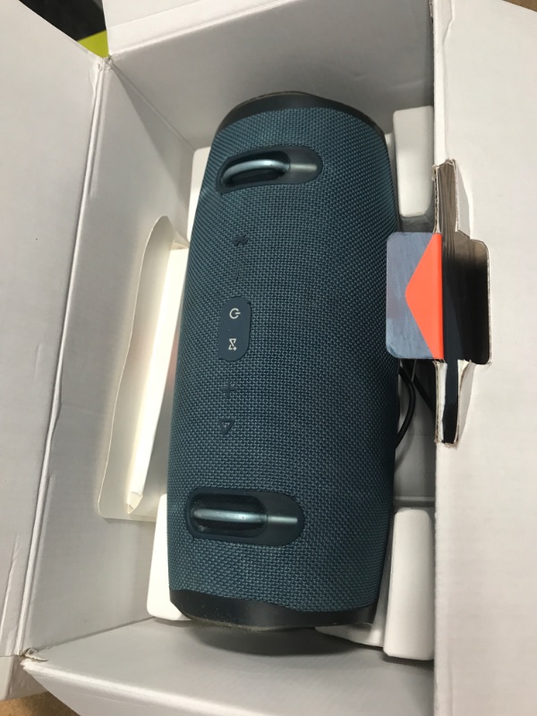 Photo 2 of *NONFUNCTIONAL* JBL Xtreme 3 Portable Bluetooth Speaker (Blue)