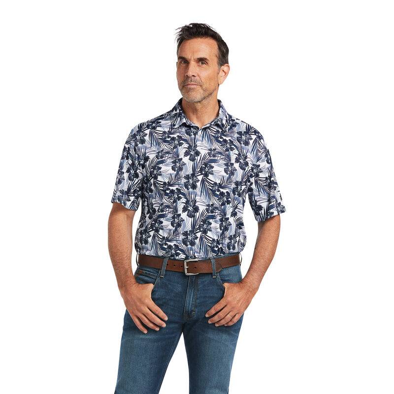 Photo 1 of Ariat Mens All Over Print Polo Shirt
