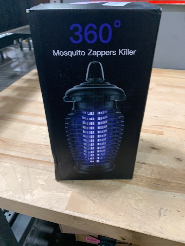 Photo 3 of (READ FULL POST) Bug Zapper Outdoor 4200V Electronic Mosquito Zapper Fly Traps Outdoor Mosquito Repellent Killer Inside/Outside for Home, Patio, Backyard, Black