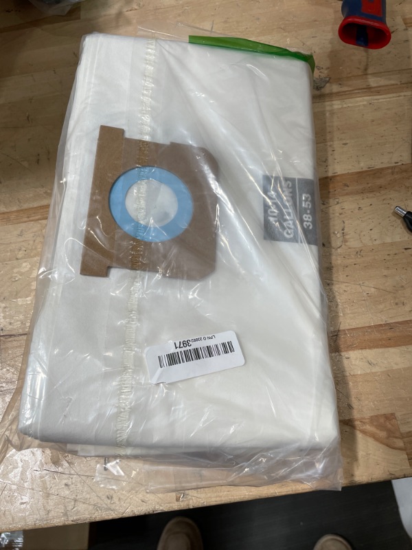 Photo 2 of 10 Pack Shop Vac 10-14 Gallon Vaccum Bags, ALYYDBG Type F 90662 9066200 9066233, Type I 90672 9067200, 9067211 Filter Bags