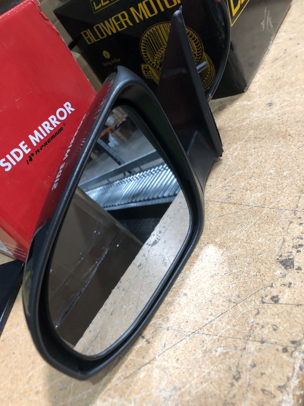Photo 1 of A-Premium Driver Side Power Door Mirror Compatible with Toyota Camry 2012 2013 2014 - Non-Heated Manual Folding Black Outside Rear View Mirror - Replace# 8794506060C0, 8790906400