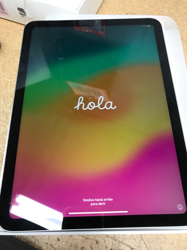 Photo 1 of Apple iPad (10th Generation): with A14 Bionic chip, 10.9-inch Liquid Retina Display, 64GB, Wi-Fi 6, 12MP front/12MP Back Camera, Touch ID, All-Day Battery Life – Silver WiFi 64GB Silver without AppleCare+