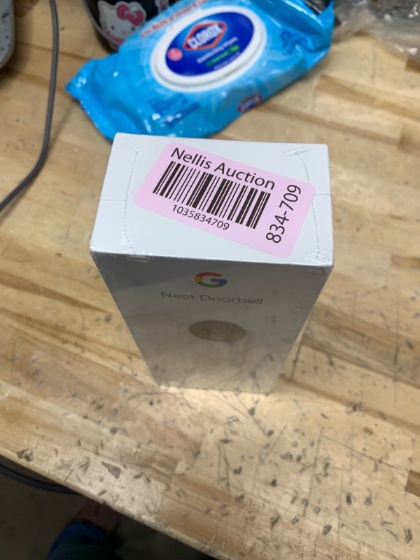 Photo 1 of **BRAND NEW**
Google Nest Doorbell (Battery) - Wireless Doorbell Camera - Video Doorbell - Snow