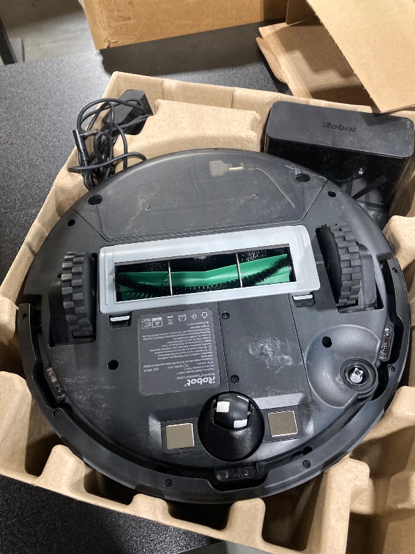 Photo 4 of ** USED FOR PARTS**
iRobot Roomba Combo Robot Vacuum & Mop (Y0110) - Easy to use, Power-Lifting Suction, Vacuums and mops, Multi-Surface Cleaning, Smart Navigation Cleans in Neat Rows, Self-Charging, Alexa