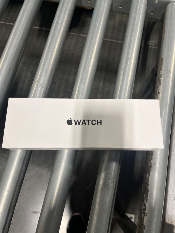 Photo 2 of Apple Watch SE 2nd Generation (GPS) 40mm Aluminum Case with Midnight Sport Band - S/M